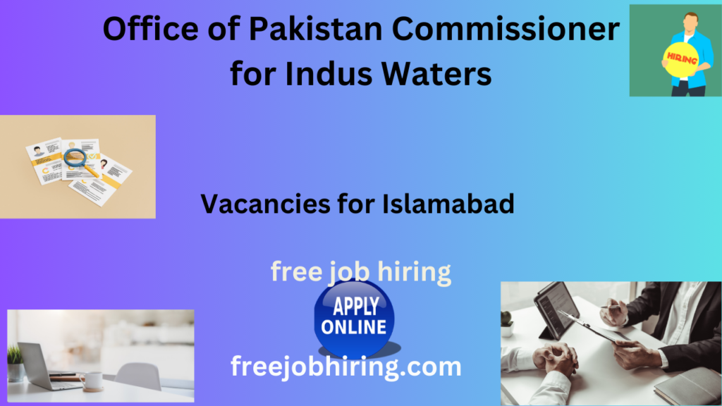 Vacancies for Islamabad 