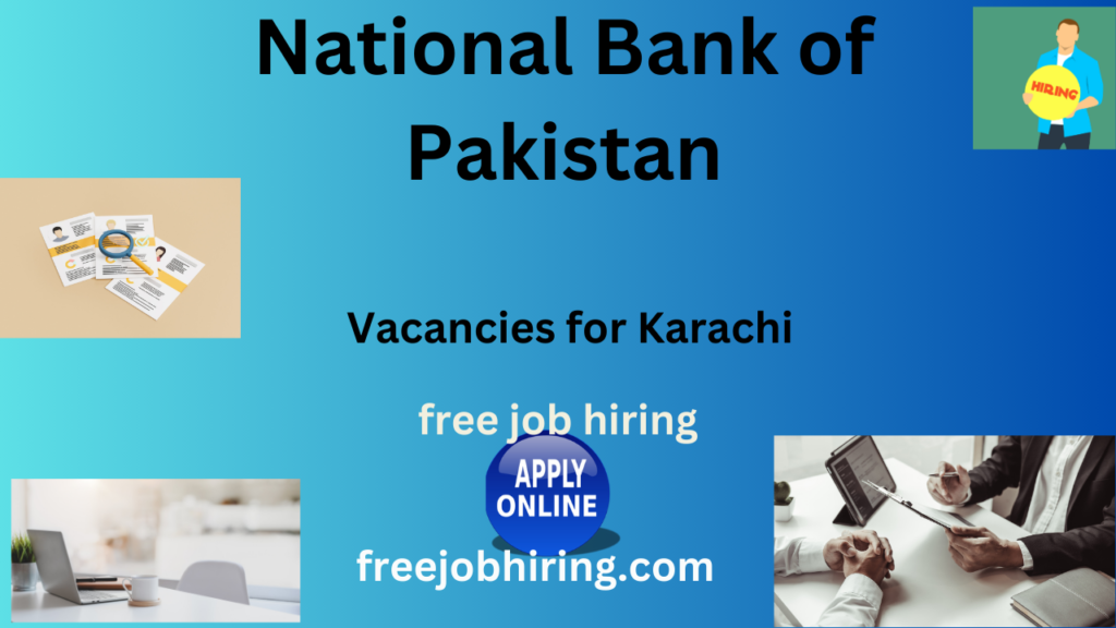 Vacancies for Karachi